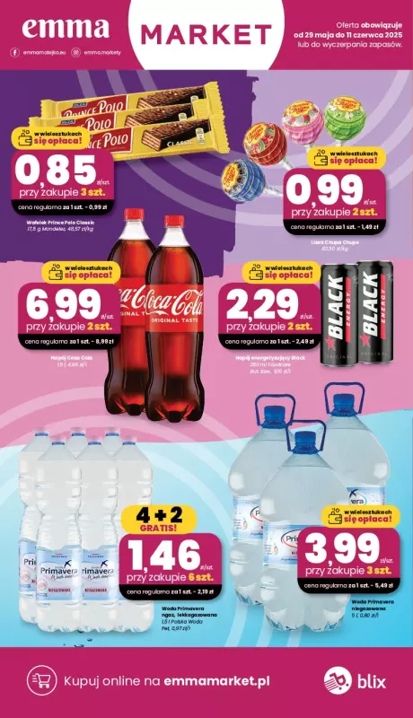 emma MARKET - gazetka promocyjna Gazetka od czwartku 29.05 do środy 11.06 - strona 4