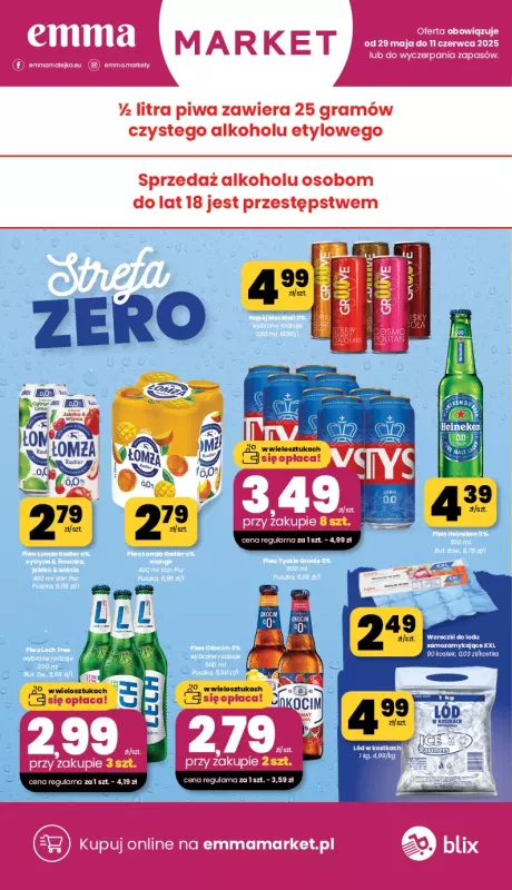 emma MARKET - gazetka promocyjna Gazetka od czwartku 29.05 do środy 11.06 - strona 23