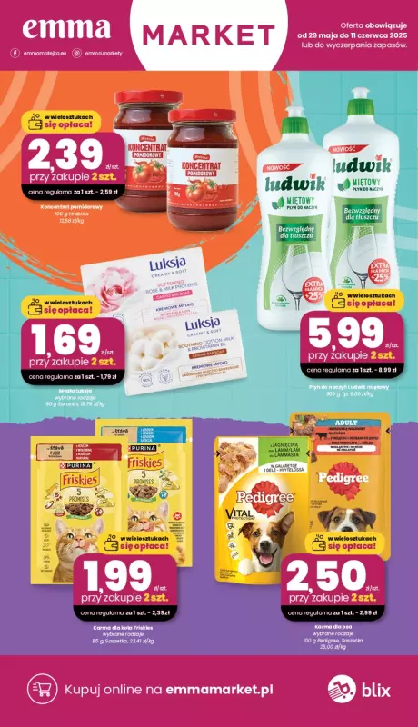 emma MARKET - gazetka promocyjna Gazetka od czwartku 29.05 do środy 11.06 - strona 5