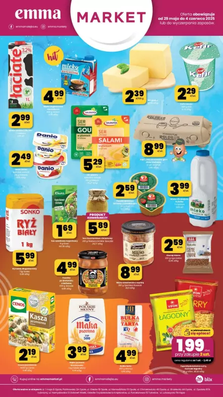 emma MARKET - gazetka promocyjna Plakaty promocyjne od czwartku 29.05 do środy 04.06 - strona 2
