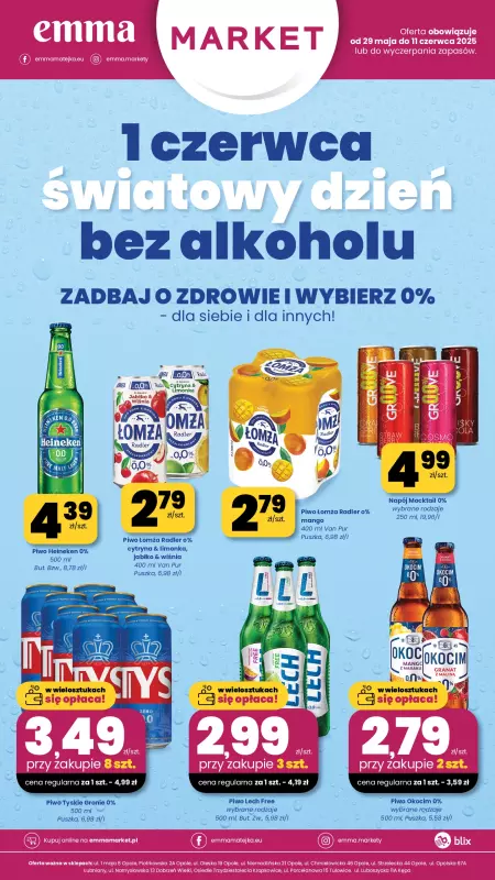 emma MARKET - gazetka promocyjna Plakaty promocyjne od czwartku 29.05 do środy 11.06 - strona 2