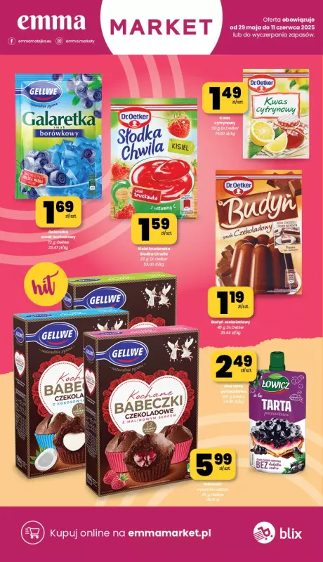 emma MARKET - gazetka promocyjna Gazetka od czwartku 29.05 do środy 11.06 - strona 13