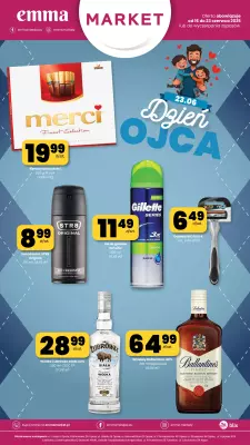 emma MARKET - gazetka promocyjna Dzień ojca od poniedziałku 16.06 do poniedziałku 23.06