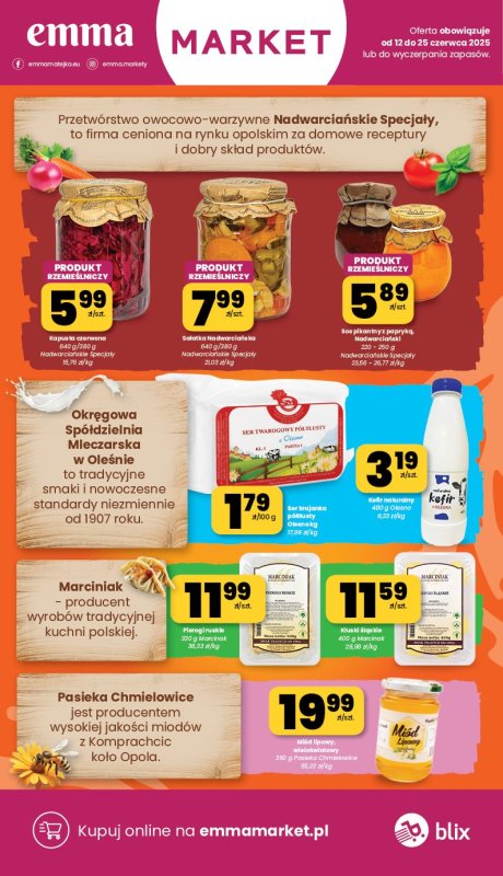 emma MARKET - gazetka promocyjna Gazetka od czwartku 12.06 do środy 25.06 - strona 13