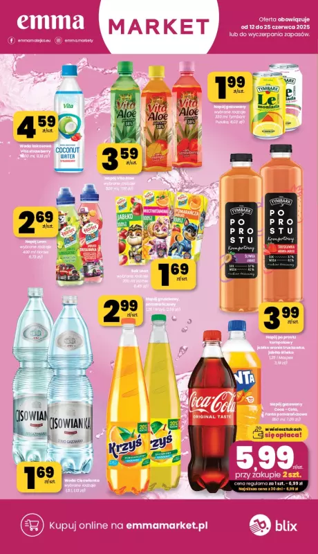 emma MARKET - gazetka promocyjna Gazetka od czwartku 12.06 do środy 25.06 - strona 20