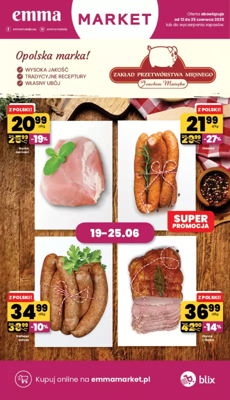 emma MARKET - gazetka promocyjna Gazetka od czwartku 12.06 do środy 25.06 - strona 3