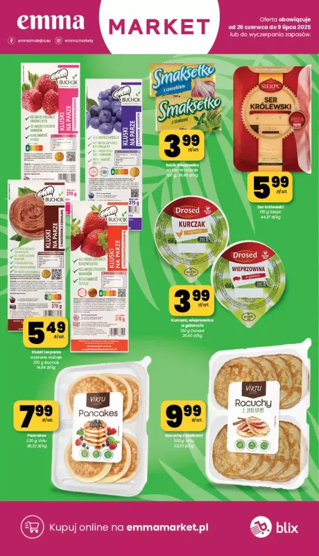 emma MARKET - gazetka promocyjna Gazetka od czwartku 26.06 do środy 09.07 - strona 10