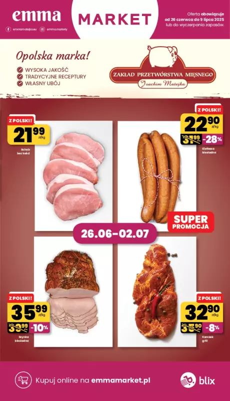 emma MARKET - gazetka promocyjna Gazetka od czwartku 26.06 do środy 09.07 - strona 3