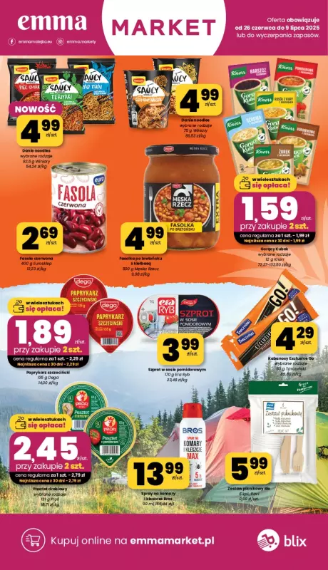 emma MARKET - gazetka promocyjna Gazetka od czwartku 26.06 do środy 09.07 - strona 13