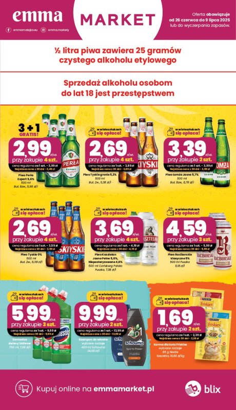 emma MARKET - gazetka promocyjna Gazetka od czwartku 26.06 do środy 09.07 - strona 7