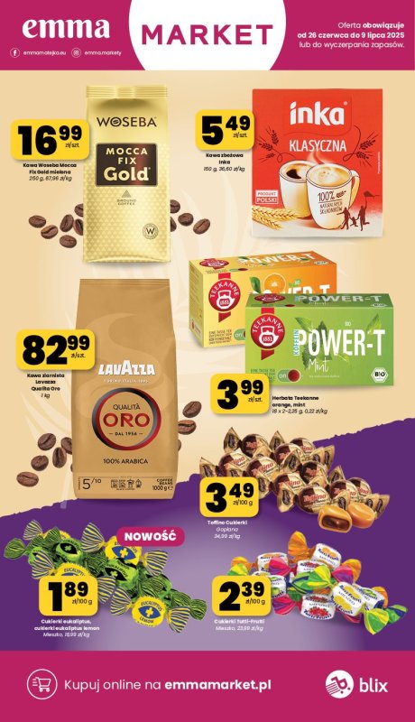 emma MARKET - gazetka promocyjna Gazetka od czwartku 26.06 do środy 09.07 - strona 21