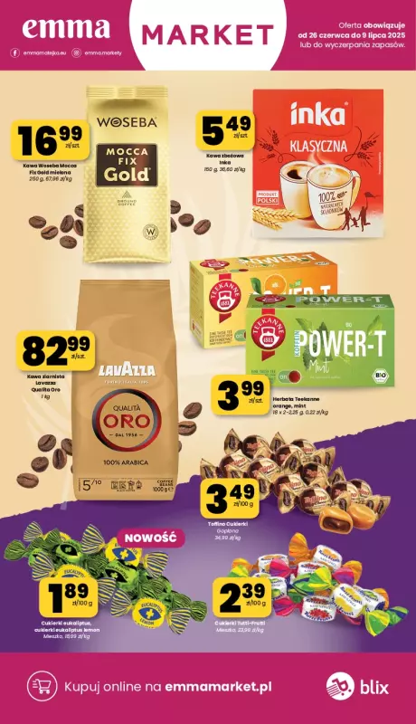 emma MARKET - gazetka promocyjna Gazetka od czwartku 26.06 do środy 09.07 - strona 21