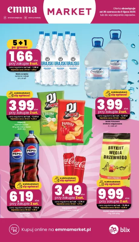 emma MARKET - gazetka promocyjna Gazetka od czwartku 26.06 do środy 09.07 - strona 6