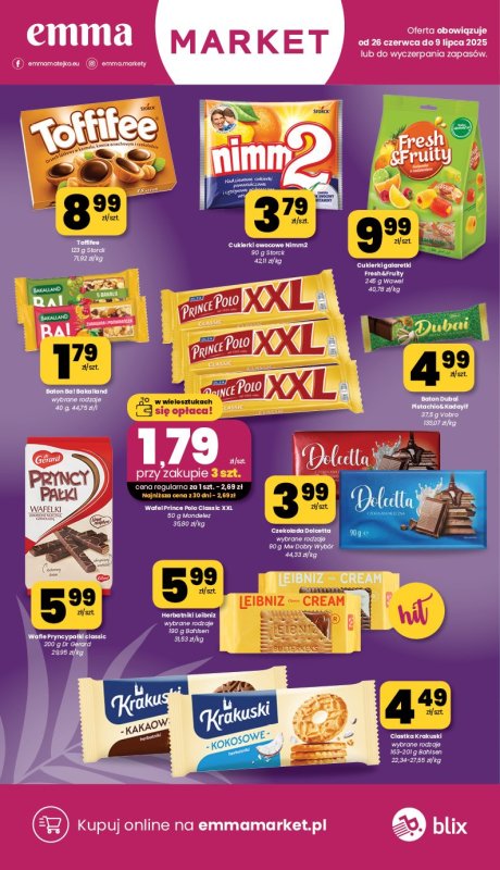 emma MARKET - gazetka promocyjna Gazetka od czwartku 26.06 do środy 09.07 - strona 22