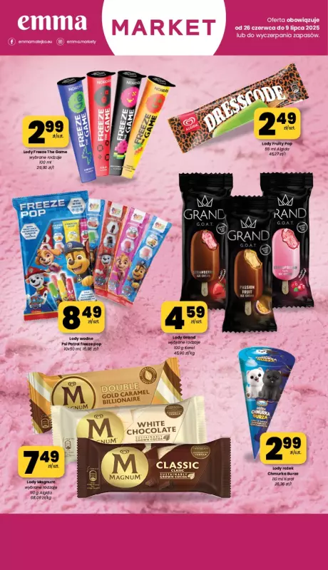 emma MARKET - gazetka promocyjna Gazetka od czwartku 26.06 do środy 09.07 - strona 19