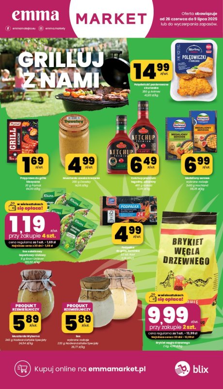 emma MARKET - gazetka promocyjna Gazetka od czwartku 26.06 do środy 09.07 - strona 15