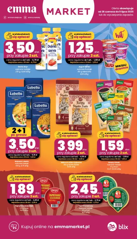 emma MARKET - gazetka promocyjna Gazetka od czwartku 26.06 do środy 09.07 - strona 4