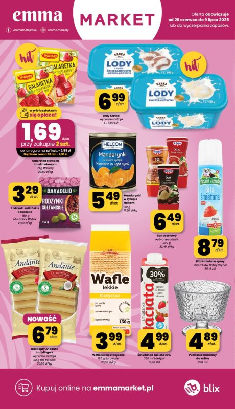 emma MARKET - gazetka promocyjna Gazetka od czwartku 26.06 do środy 09.07 - strona 18