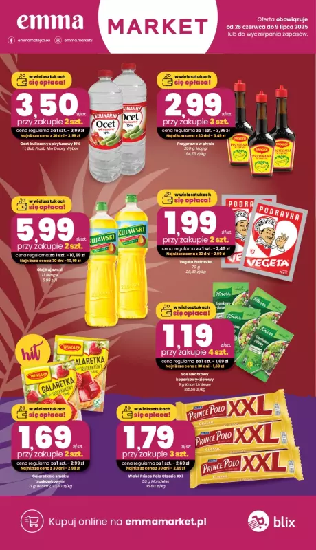 emma MARKET - gazetka promocyjna Gazetka od czwartku 26.06 do środy 09.07 - strona 5