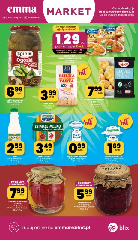 emma MARKET - gazetka promocyjna Gazetka od czwartku 26.06 do środy 09.07 - strona 14