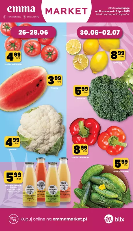 emma MARKET - gazetka promocyjna Gazetka od czwartku 26.06 do środy 09.07 - strona 2