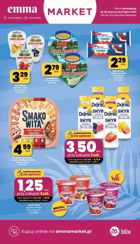 emma MARKET - gazetka promocyjna Gazetka od czwartku 26.06 do środy 09.07 - strona 9