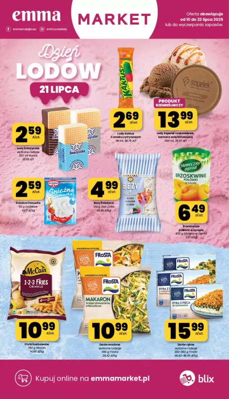 emma MARKET - gazetka promocyjna Gazetka od czwartku 10.07 do środy 23.07 - strona 14