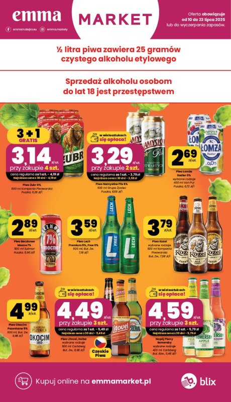 emma MARKET - gazetka promocyjna Gazetka od czwartku 10.07 do środy 23.07 - strona 20