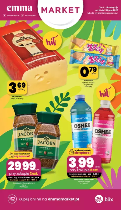 emma MARKET - gazetka promocyjna Gazetka  