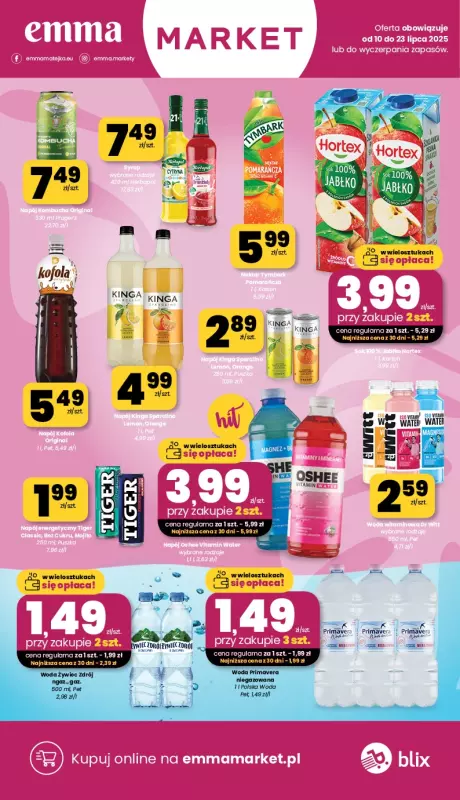 emma MARKET - gazetka promocyjna Gazetka od czwartku 10.07 do środy 23.07 - strona 18