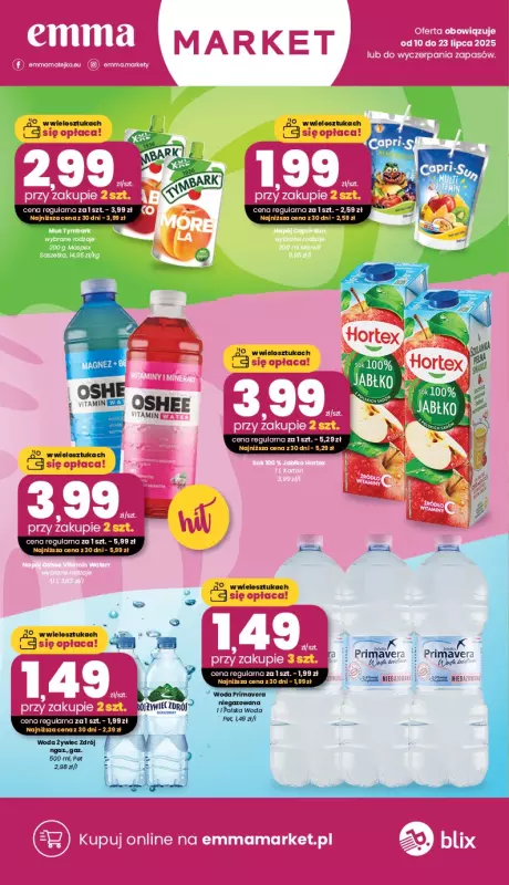 emma MARKET - gazetka promocyjna Gazetka od czwartku 10.07 do środy 23.07 - strona 5