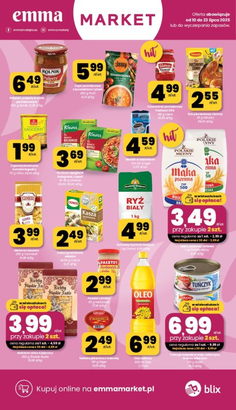 emma MARKET - gazetka promocyjna Gazetka od czwartku 10.07 do środy 23.07 - strona 10