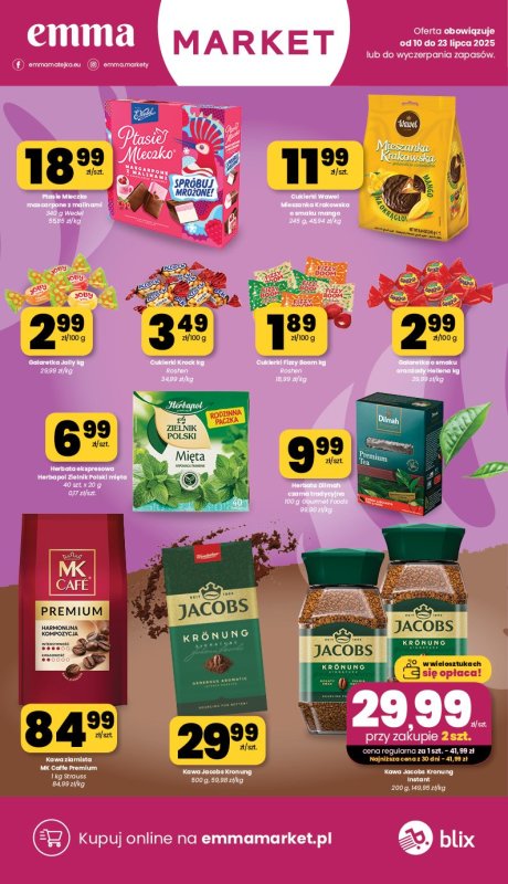emma MARKET - gazetka promocyjna Gazetka od czwartku 10.07 do środy 23.07 - strona 16