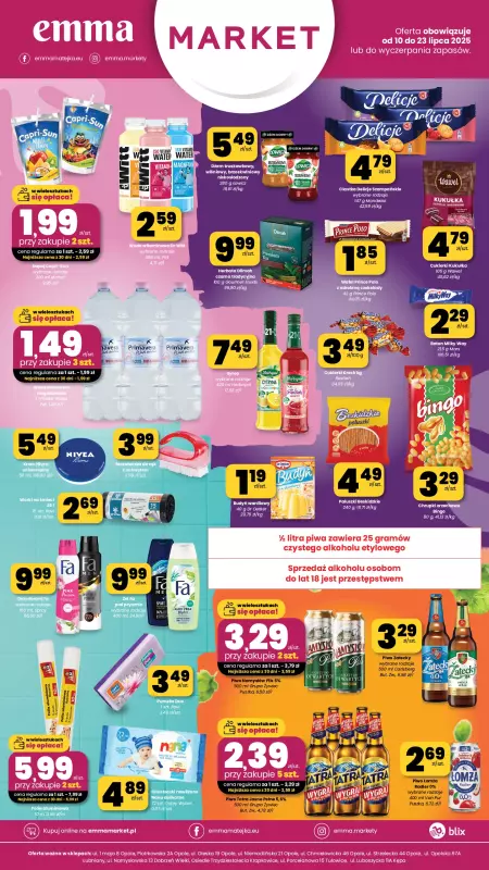 emma MARKET - gazetka promocyjna Plakaty promocyjne  