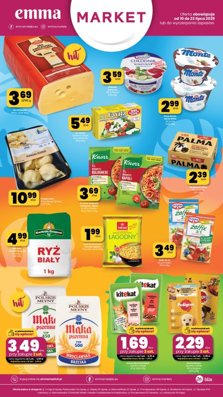 emma MARKET - gazetka promocyjna Plakaty promocyjne od czwartku 10.07 do środy 23.07 - strona 4
