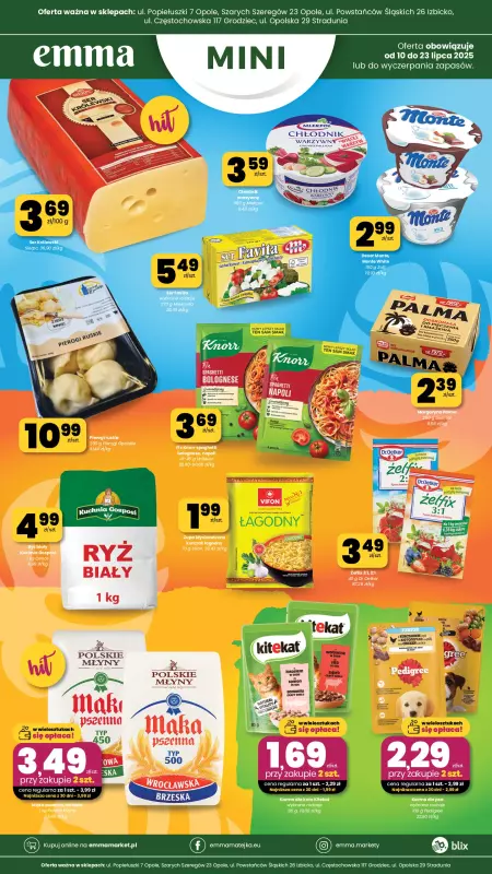 emma MARKET - gazetka promocyjna Plakaty promocyjne - Emma Mini od czwartku 10.07 do środy 23.07 - strona 4