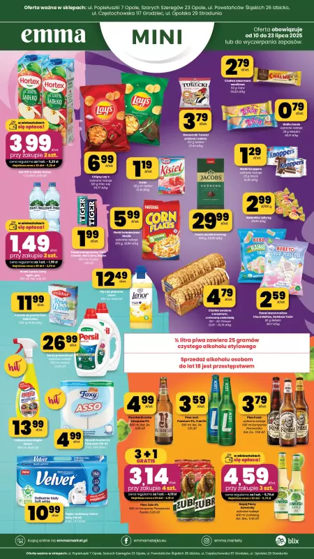 emma MARKET - gazetka promocyjna Plakaty promocyjne - Emma Mini   - strona 3