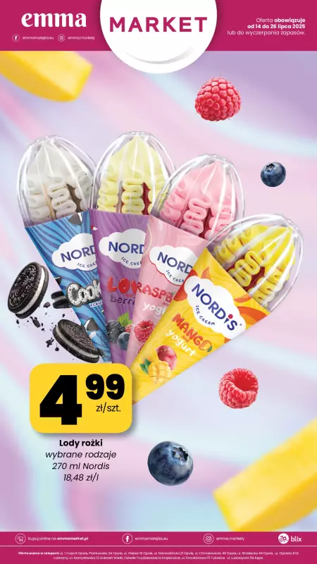 emma MARKET - gazetka promocyjna Plakat  