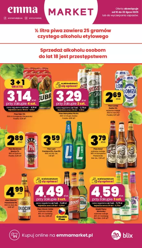 emma MARKET - gazetka promocyjna Gazetka od czwartku 10.07 do środy 23.07 - strona 20
