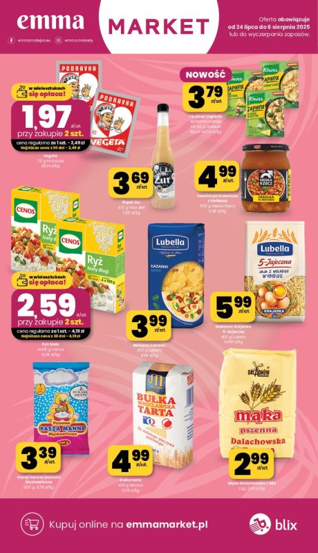 emma MARKET - gazetka promocyjna Gazetka od czwartku 24.07 do środy 06.08 - strona 10