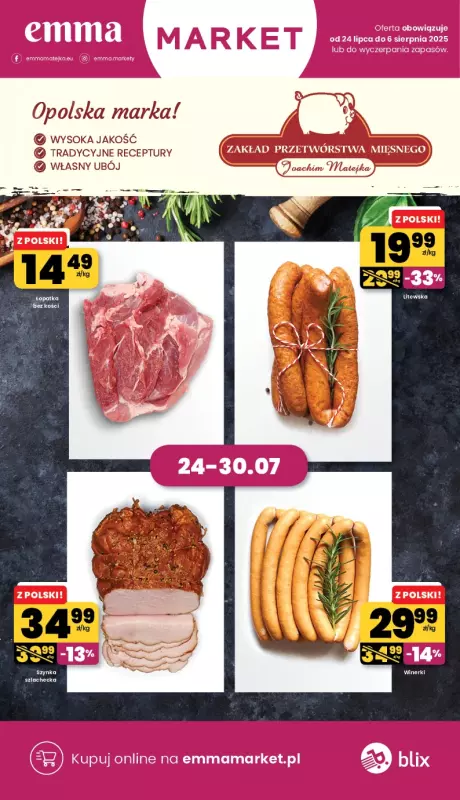emma MARKET - gazetka promocyjna Gazetka od czwartku 24.07 do środy 06.08 - strona 3