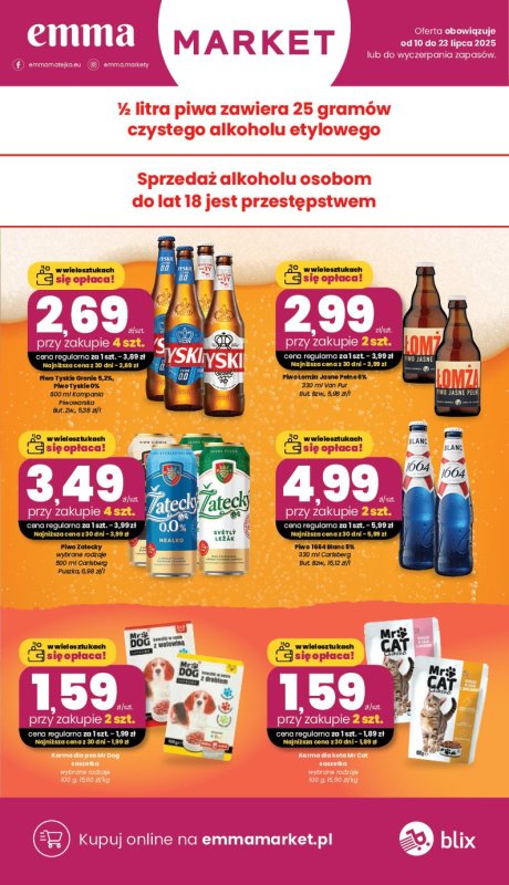 emma MARKET - gazetka promocyjna Gazetka od czwartku 24.07 do środy 06.08 - strona 6