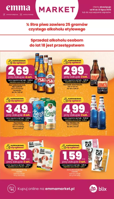 emma MARKET - gazetka promocyjna Gazetka od czwartku 24.07 do środy 06.08 - strona 6