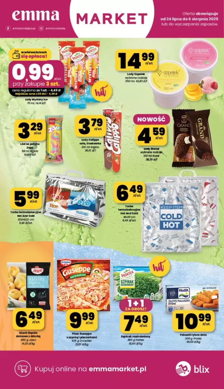 emma MARKET - gazetka promocyjna Gazetka od czwartku 24.07 do środy 06.08 - strona 14
