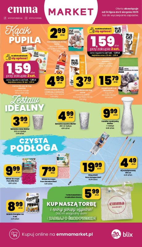 emma MARKET - gazetka promocyjna Gazetka od czwartku 24.07 do środy 06.08 - strona 22