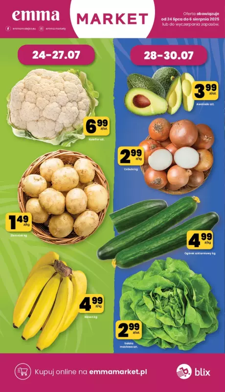 emma MARKET - gazetka promocyjna Gazetka od czwartku 24.07 do środy 06.08 - strona 2