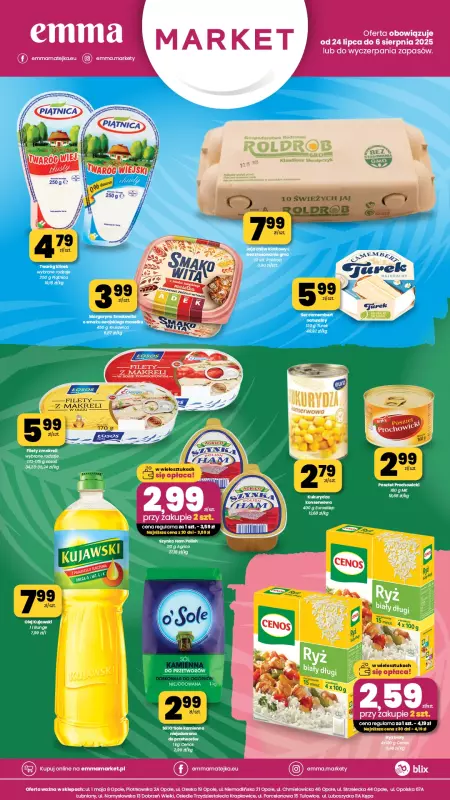 emma MARKET - gazetka promocyjna Plakaty promocyjne od czwartku 24.07 do środy 06.08 - strona 4