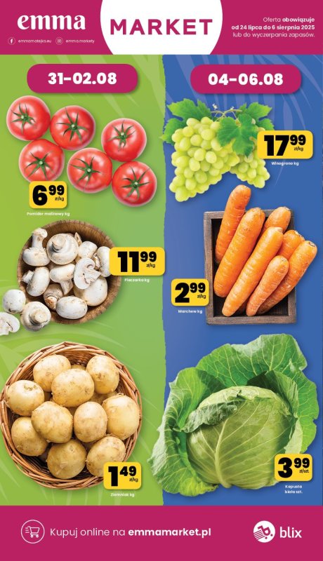 emma MARKET - gazetka promocyjna Gazetka od czwartku 24.07 do środy 06.08 - strona 2