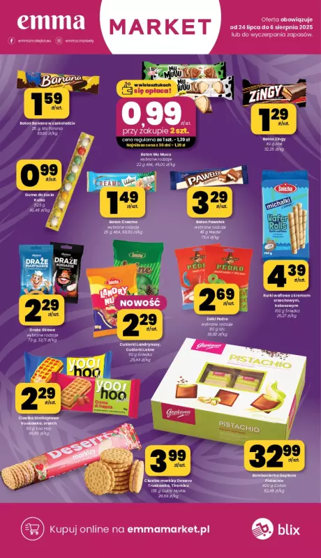 emma MARKET - gazetka promocyjna Gazetka od czwartku 24.07 do środy 06.08 - strona 17