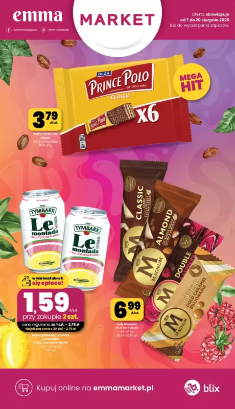 emma MARKET - gazetka promocyjna Gazetka  